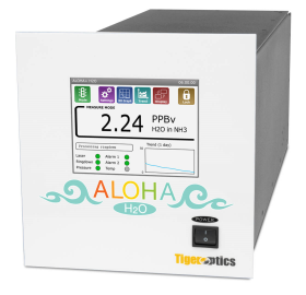 De ALOHA+ H2O analyser biedt fabrikanten van High Brightness LEDs (HB LEDs) biedt de laagste detectie limieten mogelijk